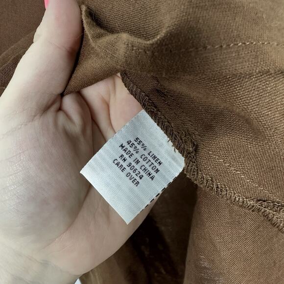 NEW Tasha Polizzi Womens S Linen Giddy Up Jane Salt Lake Shirt Boho Cowgirl - Picture 5 of 6